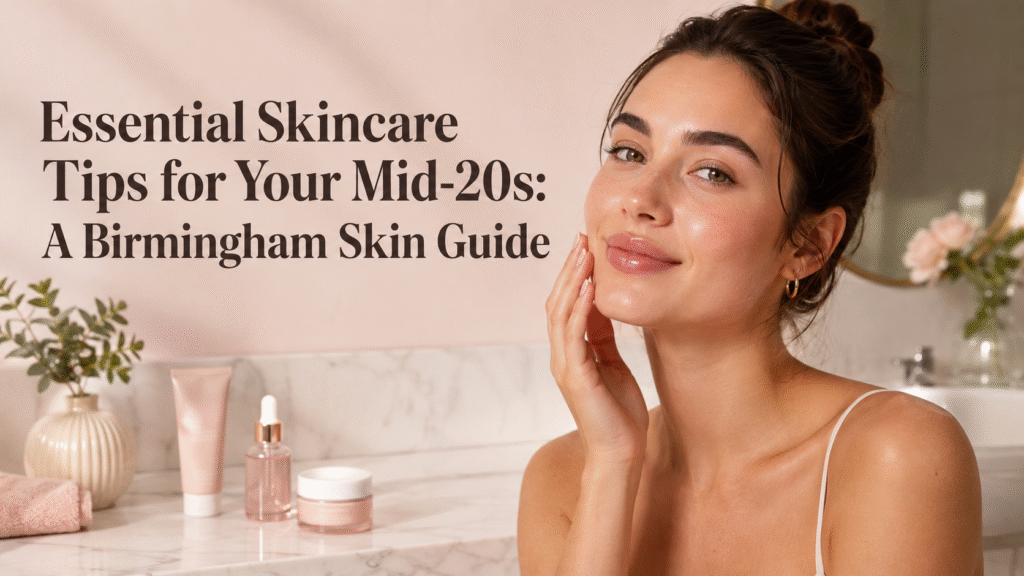 Essential Skincare Tips for Your Mid-20s A Birmingham Skin Guide