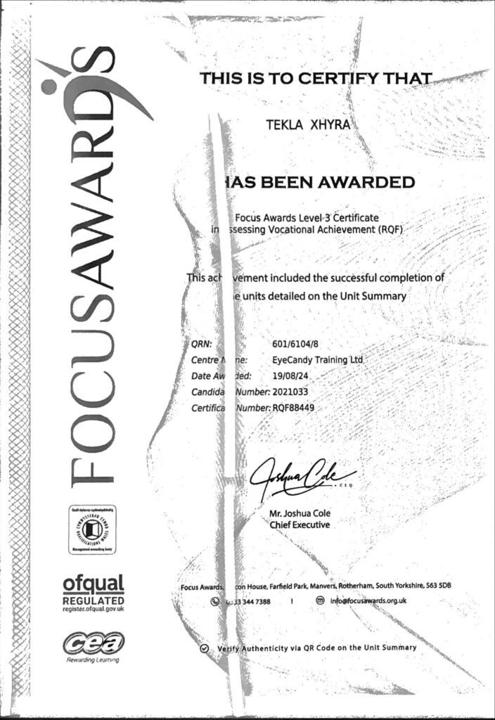 Vocational Achievement