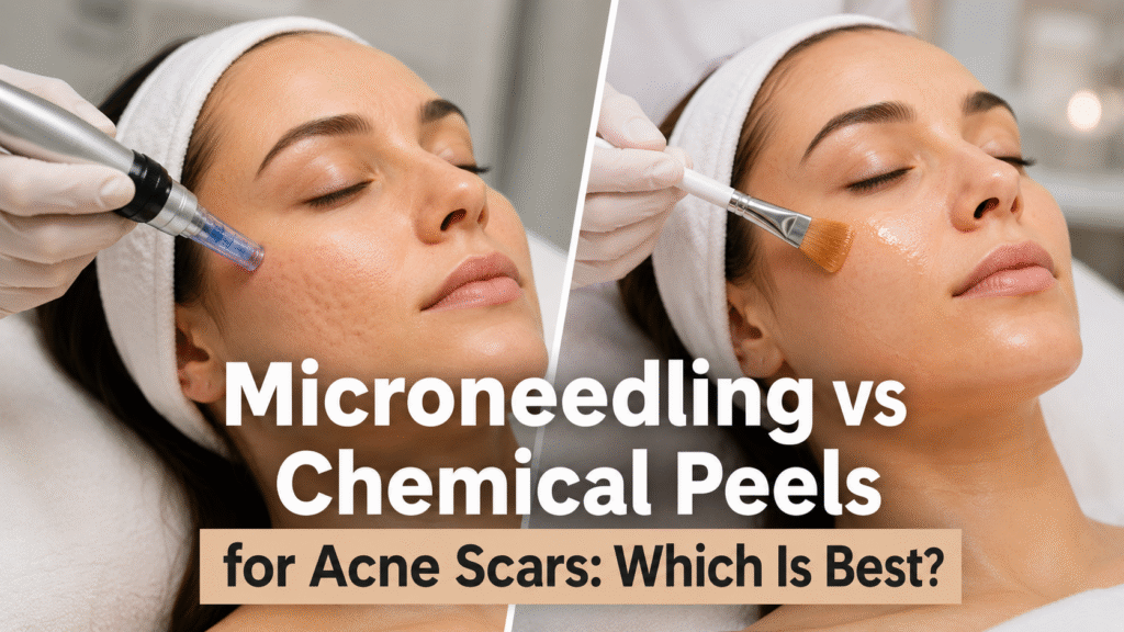 Microneedling vs Chemical Peels for Acne Scars: Which Is Best?