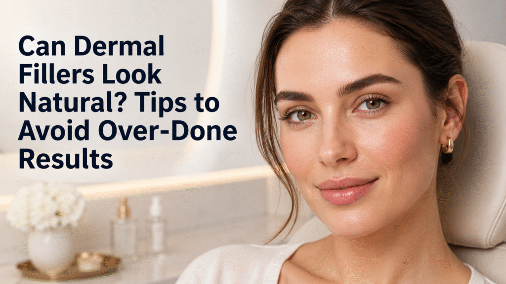 Can Dermal Fillers Look Natural? Tips to Avoid Over-Done Results