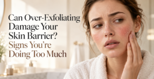 Over-Exfoliation and Skin Barrier Signs