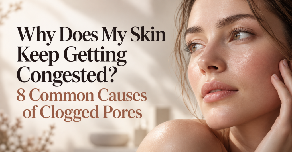 Why Does My Skin Keep Getting Congested 8 Common Causes of Clogged Pores